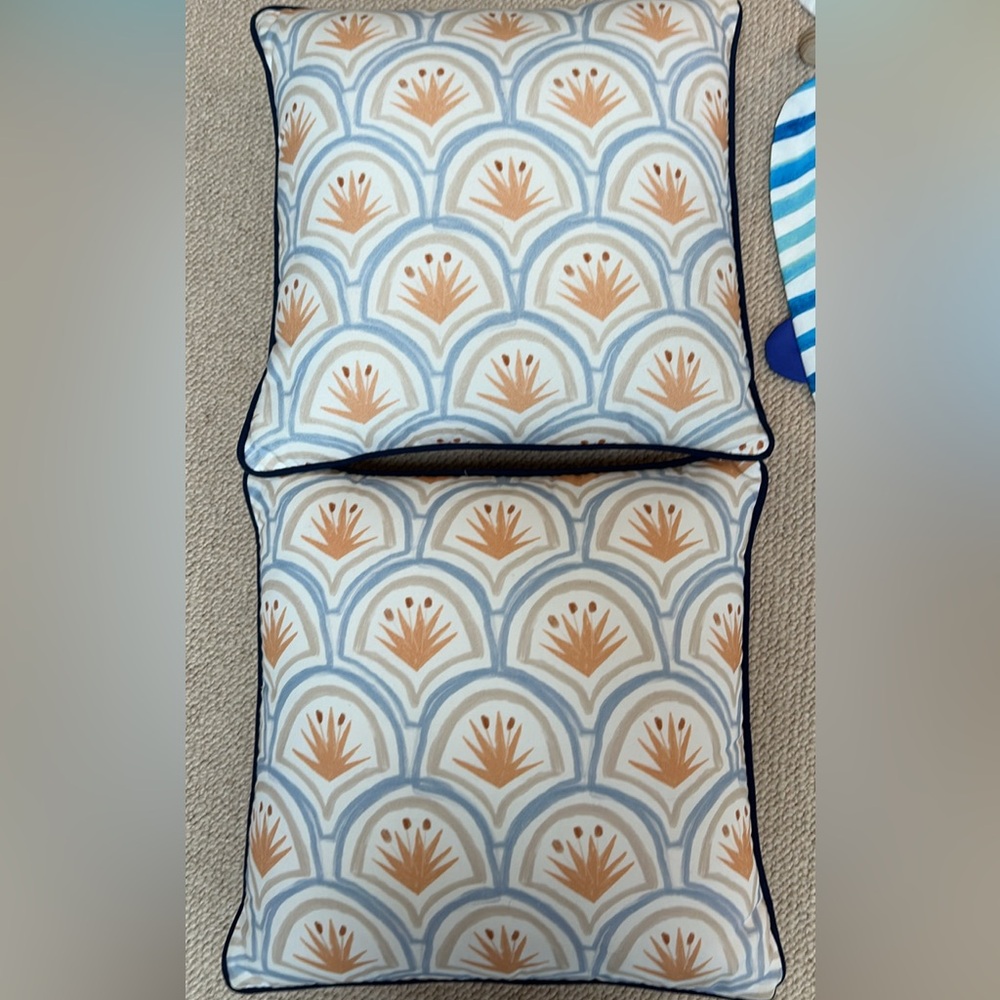 2 custom pepper home pillows